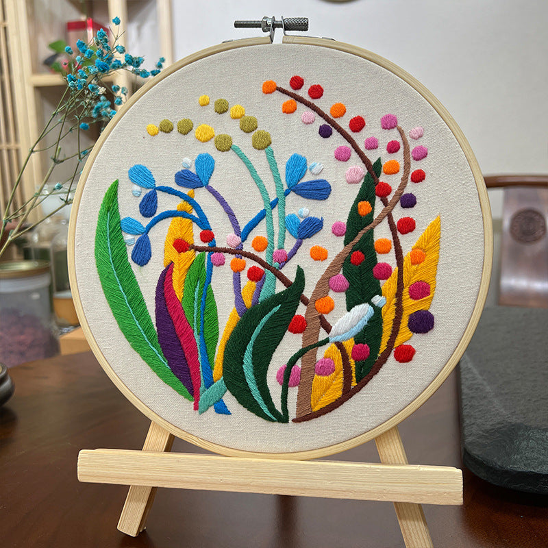 3D Flower Embroidery Kit