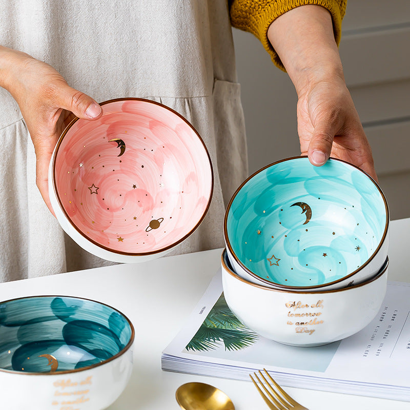 Star-Shaped Ceramic Bowl