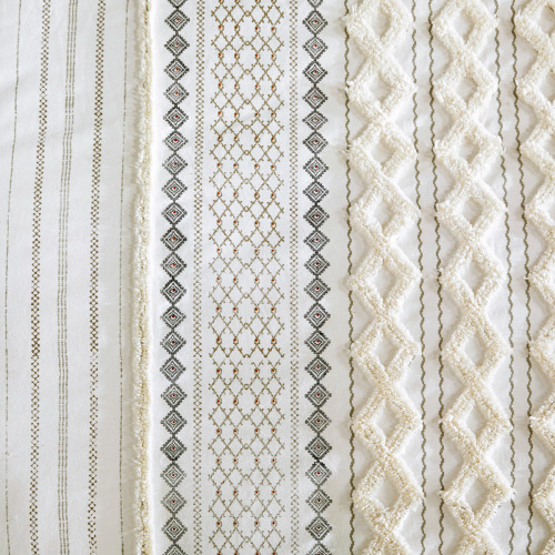 Cotton Chenille Duvet Cover Set (Full/Queen)
