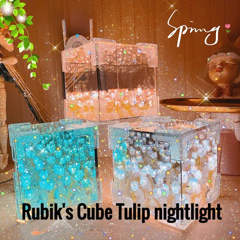 DIY Tulip Mirror Lamp Kit