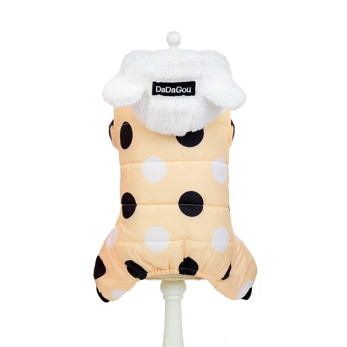 Polka Dot Four-Leg Dog Coat