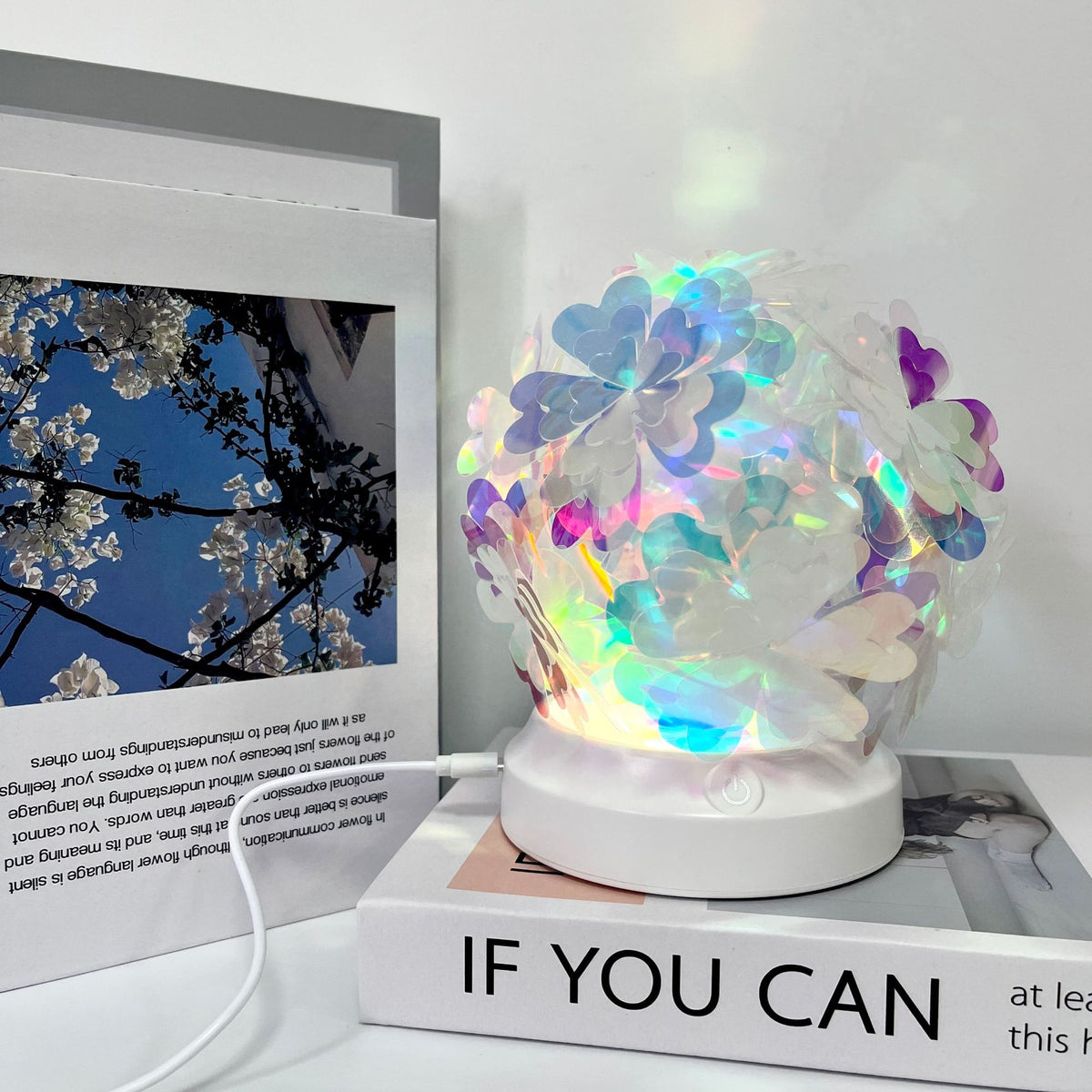 Northern Lights Color-Changing Night Lamp