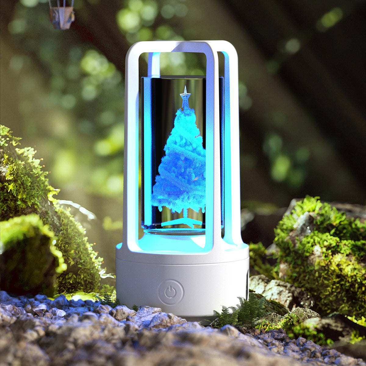 Acrylic Night Lamp & Bluetooth Speaker