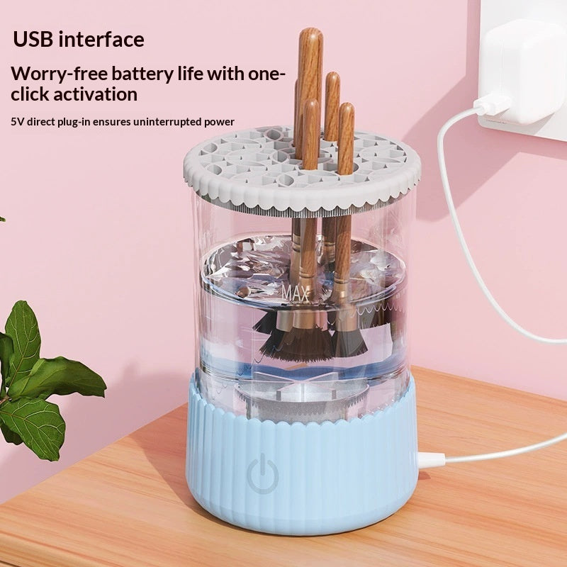 Automatic Makeup Brush Cleaner