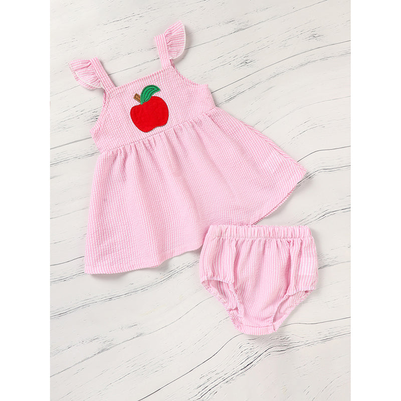 Girls' Ruffle Sleeve Top & Shorts Set