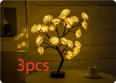 Rose Bonsai Tree Lamp