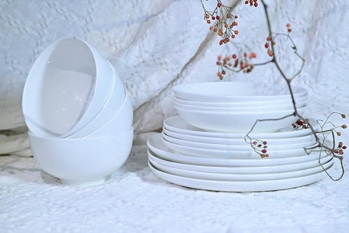 16-Piece Bone China Dinnerware Set (Service for 4)