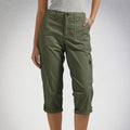 High-Waist Cropped Cargo Pants