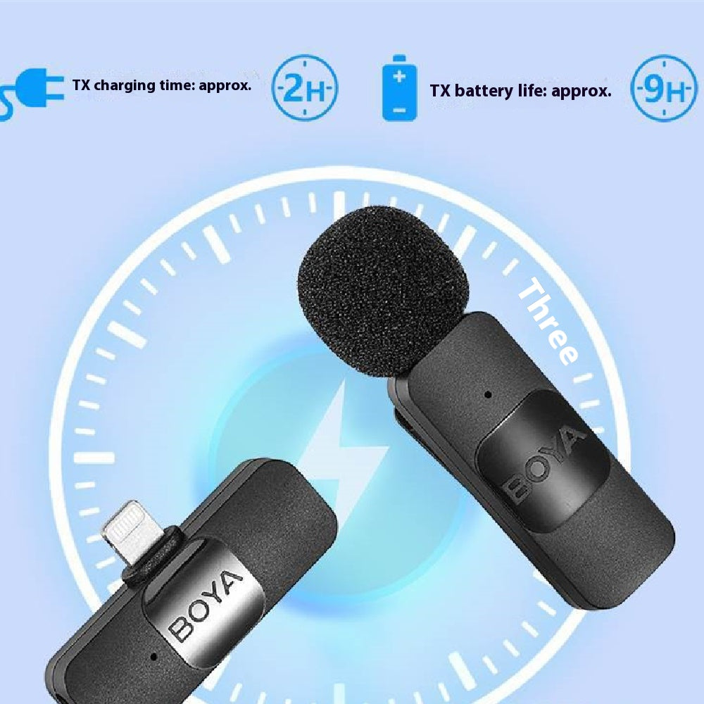 Wireless Clip-On Microphone