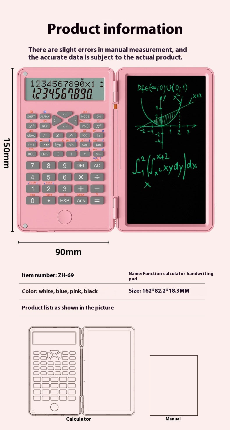 Scientific Calculator with Writing Pad