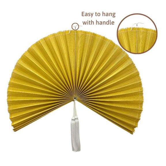 Decorative Bamboo Wall Fan
