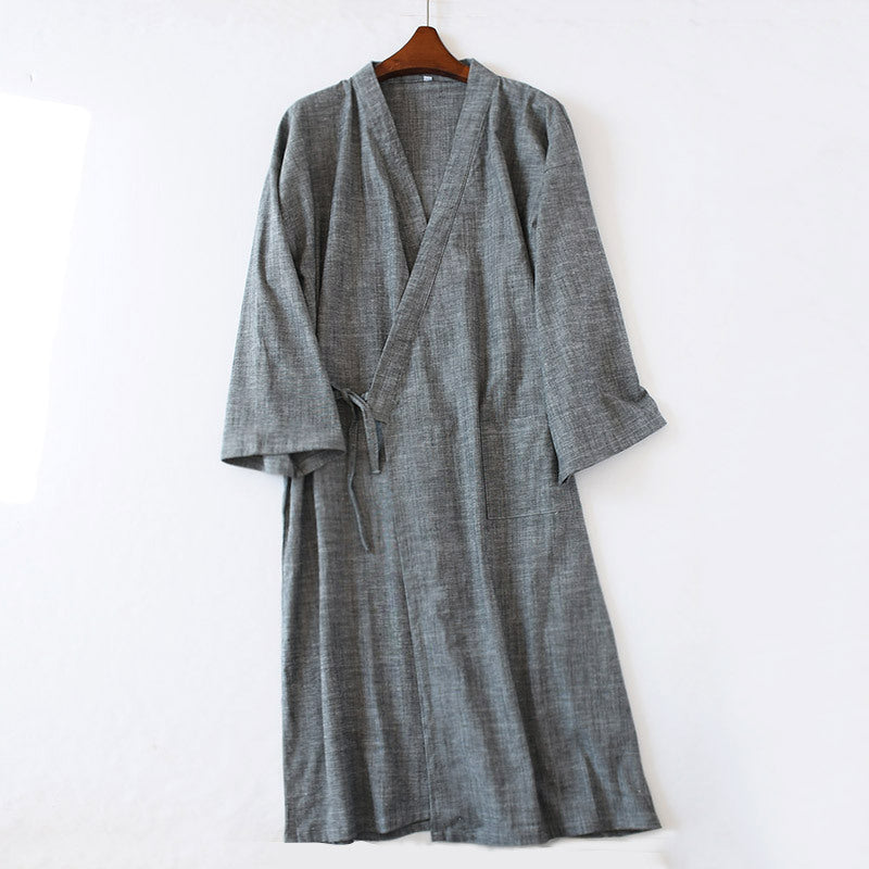 Men's Lightweight Cotton Robe