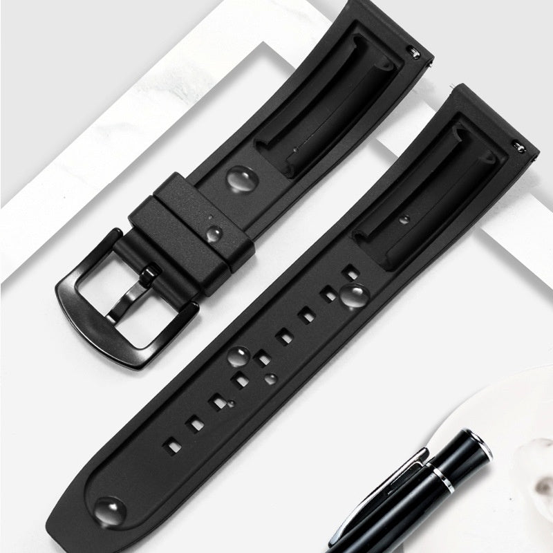 Quick-Release Rubber Watch Strap