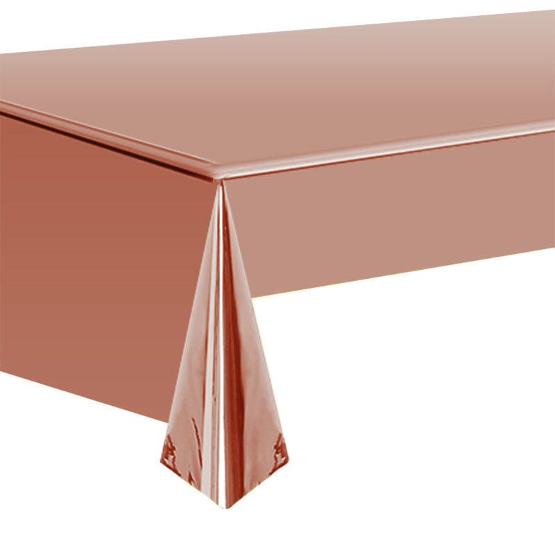 Metallic Foil Party Tablecloth