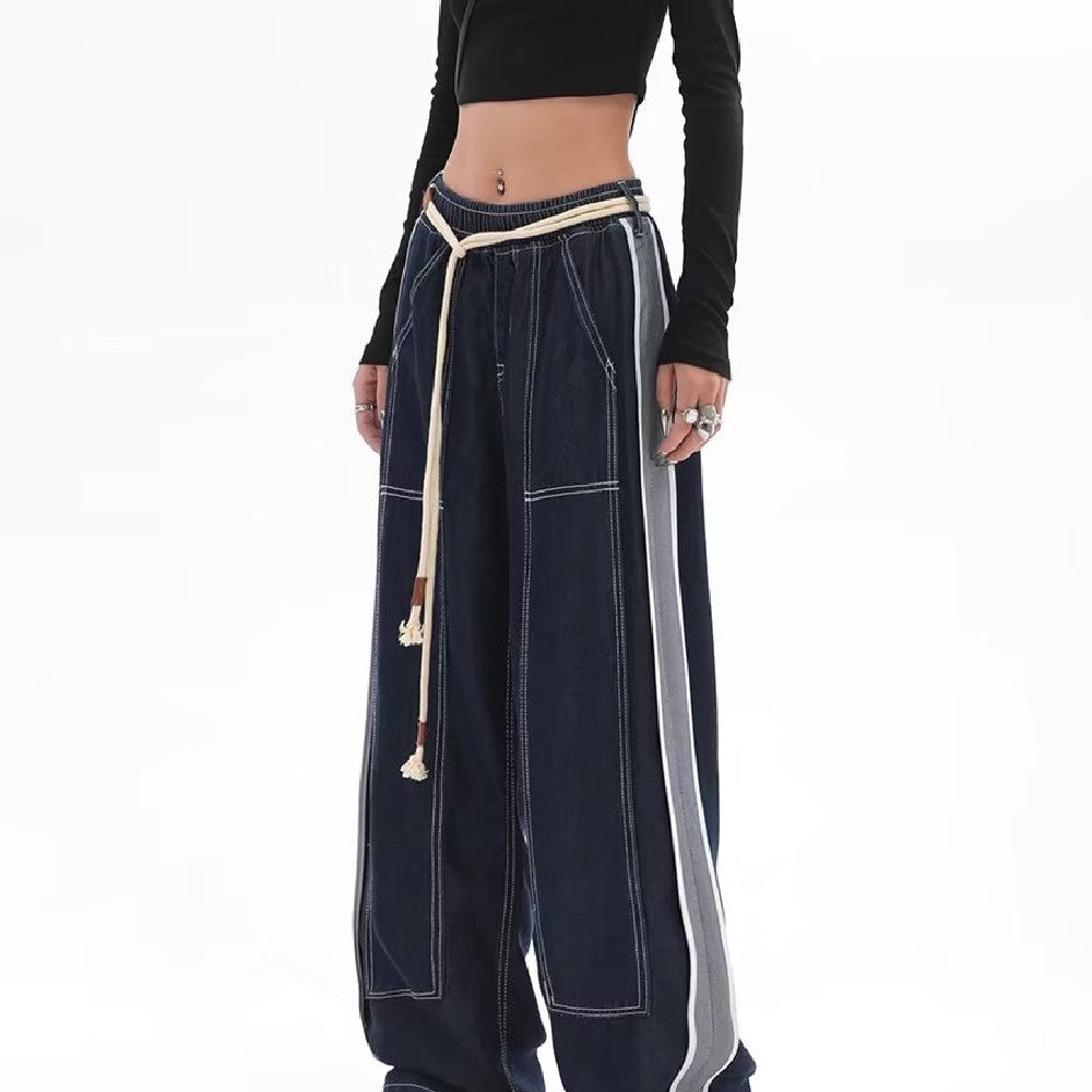 Men's Loose Wide-Leg Trousers