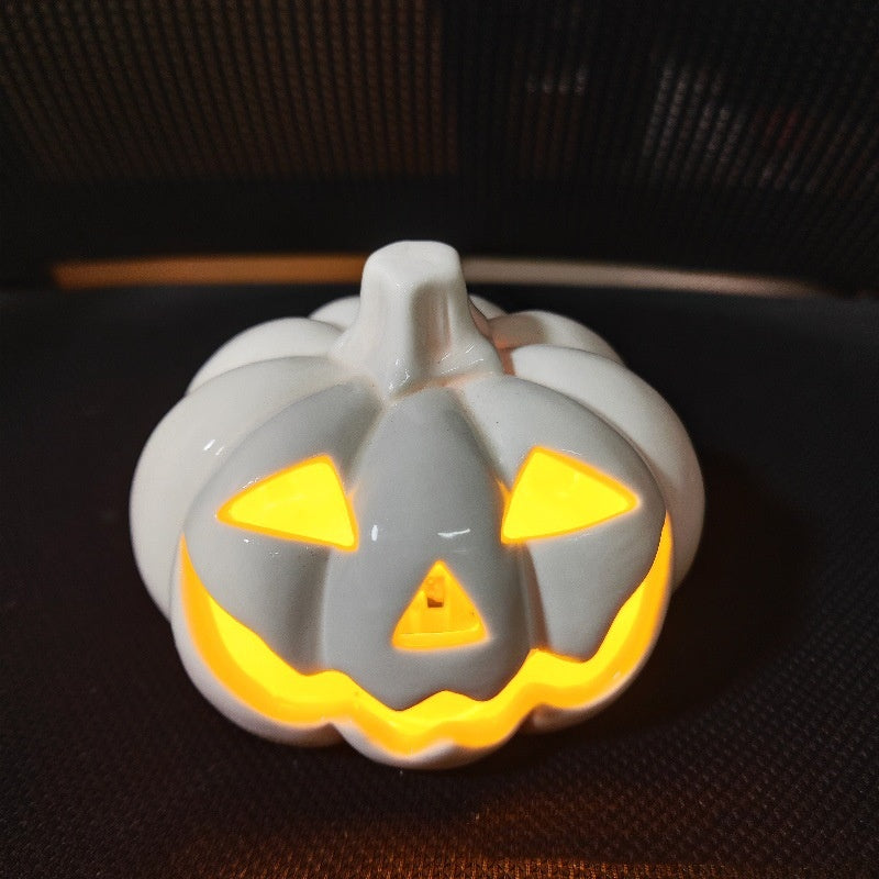 Ceramic Halloween Lantern