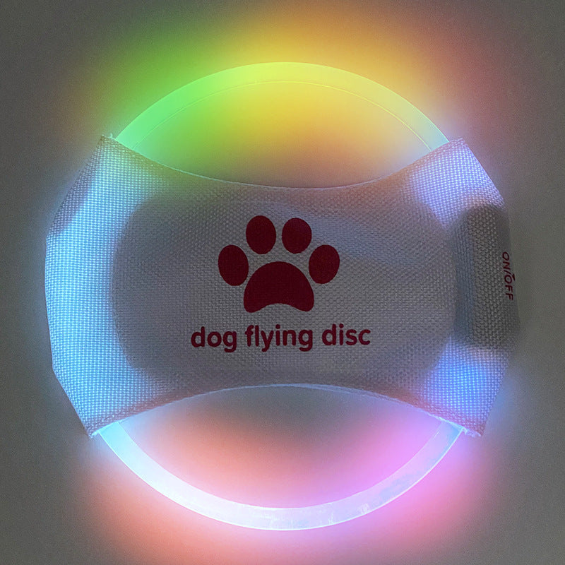 Light-Up Dog Flying Disc