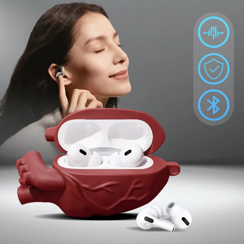 Anatomical Heart AirPods Case