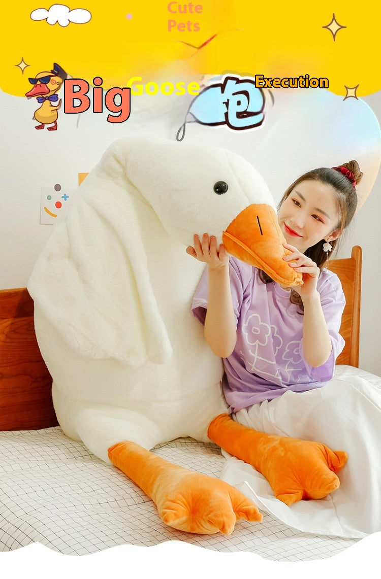 Giant Goose Plush Pillow