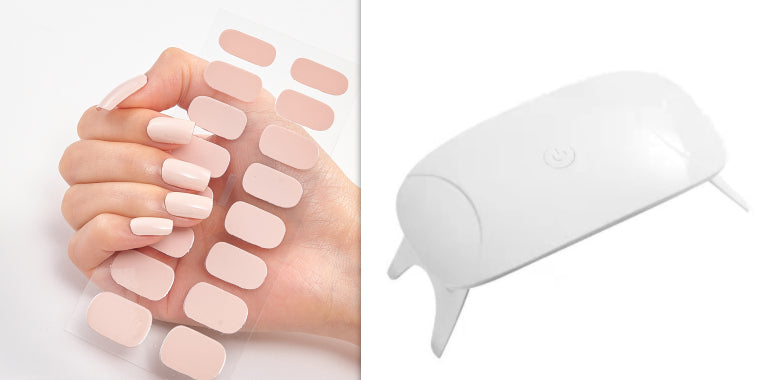 Letter Design Nail Stickers