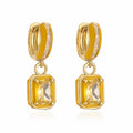Candy Cube Crystal Earrings