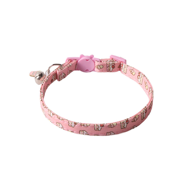 Cake, Donut & Dinosaur Pet Collar