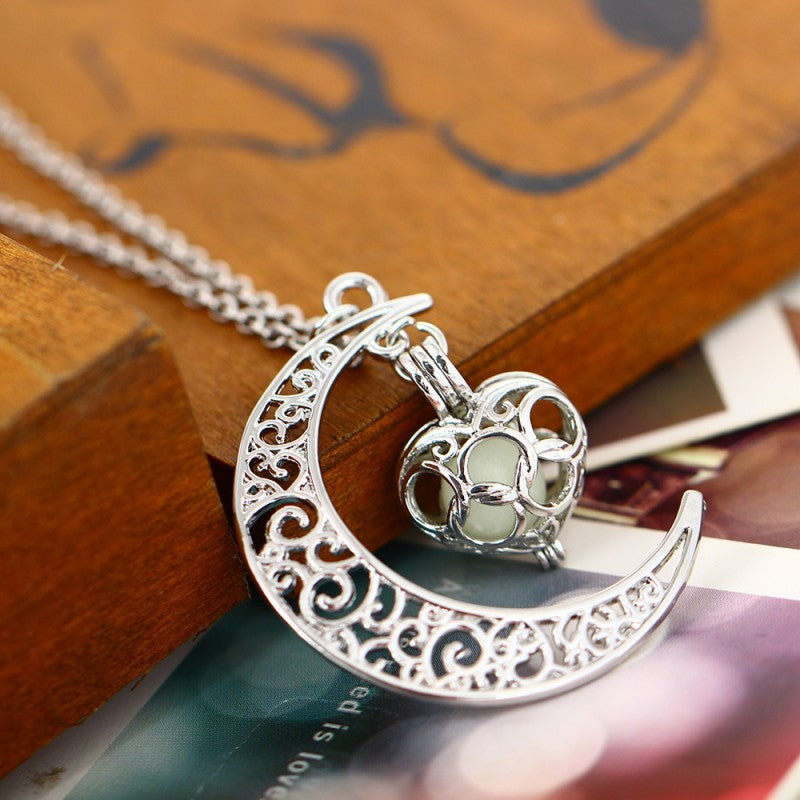 Glow-in-the-Dark Pendant Necklace