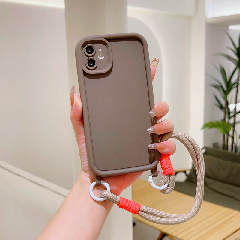 Liquid Silicone Case with Lanyard