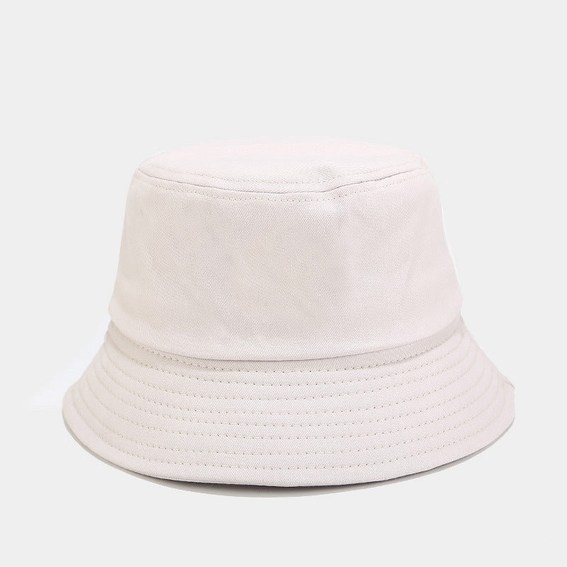 Two-Tone Cotton Bucket Hat