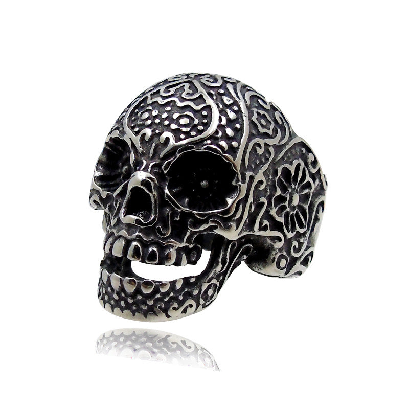 Punk Skull Ring