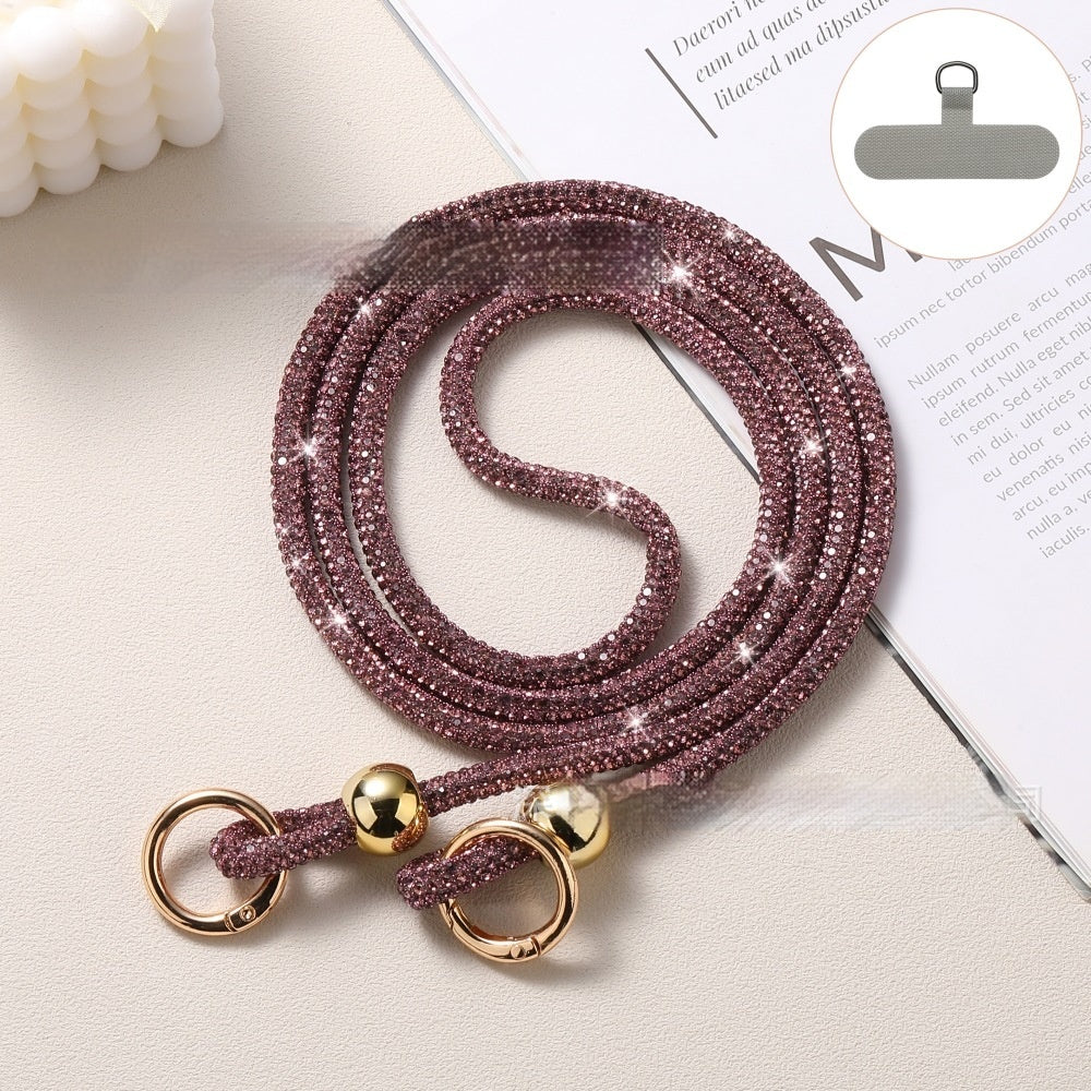 Rhinestone Phone Lanyard