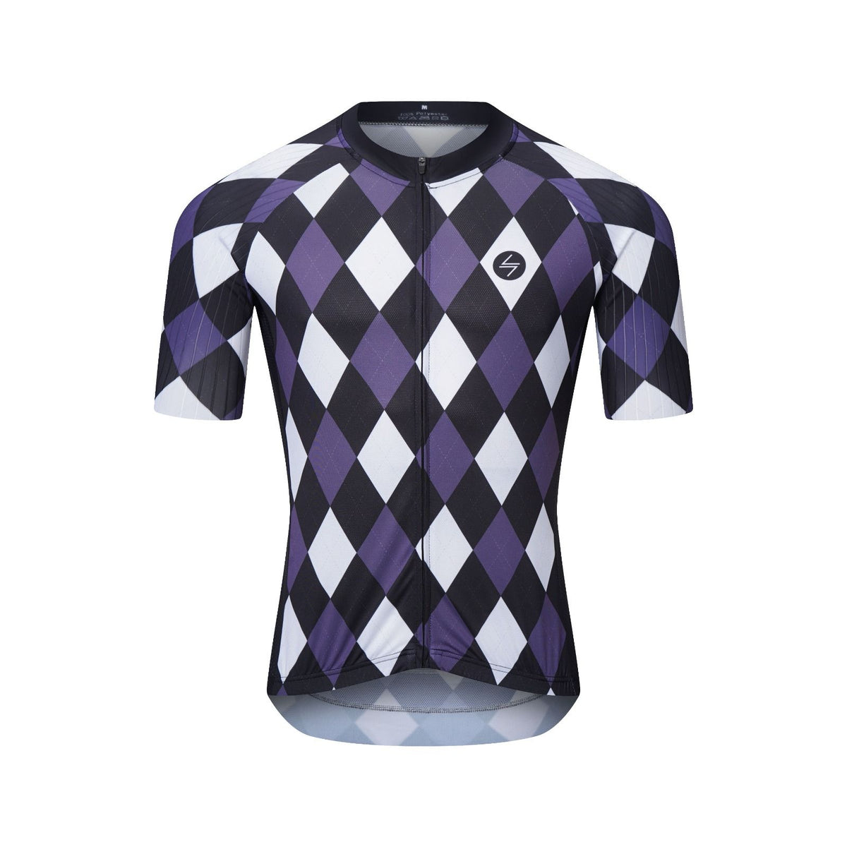 Printed Short-Sleeve Cycling Jersey