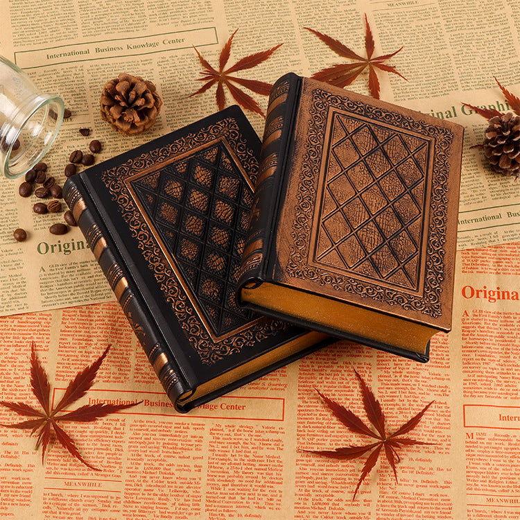 Vintage Faux Leather Notebook