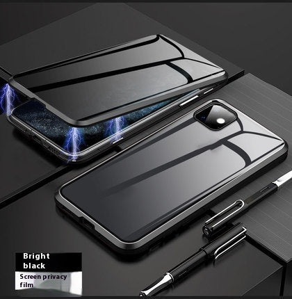 Magnetic Privacy Glass iPhone Case