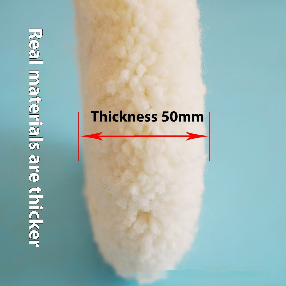 8-Inch Wool Polishing Pad