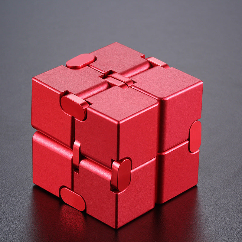 Aluminum Infinity Fidget Cube