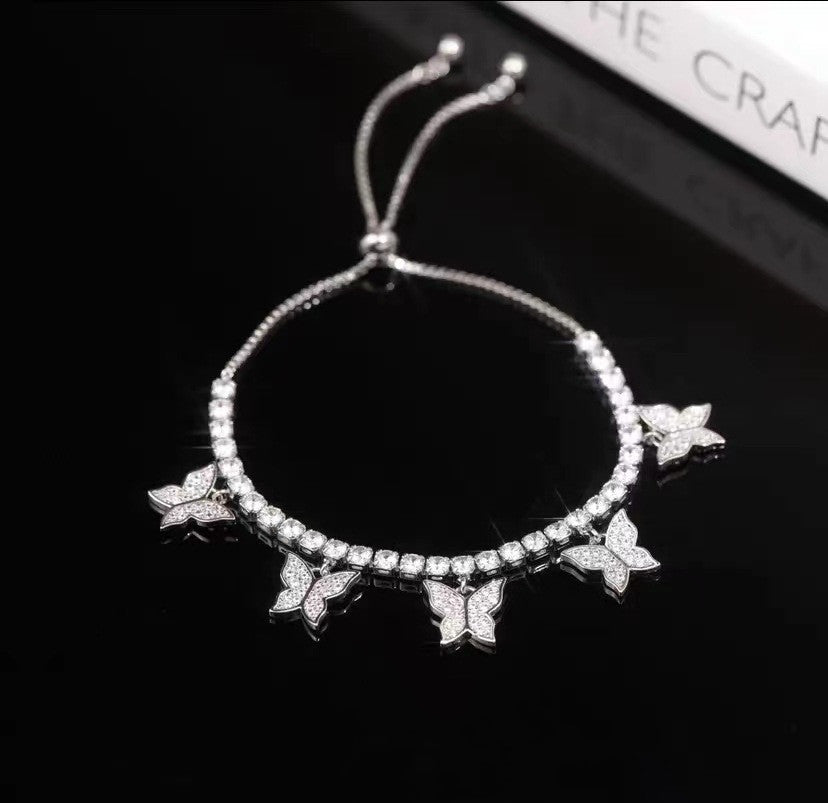 Butterfly Zircon Bracelet