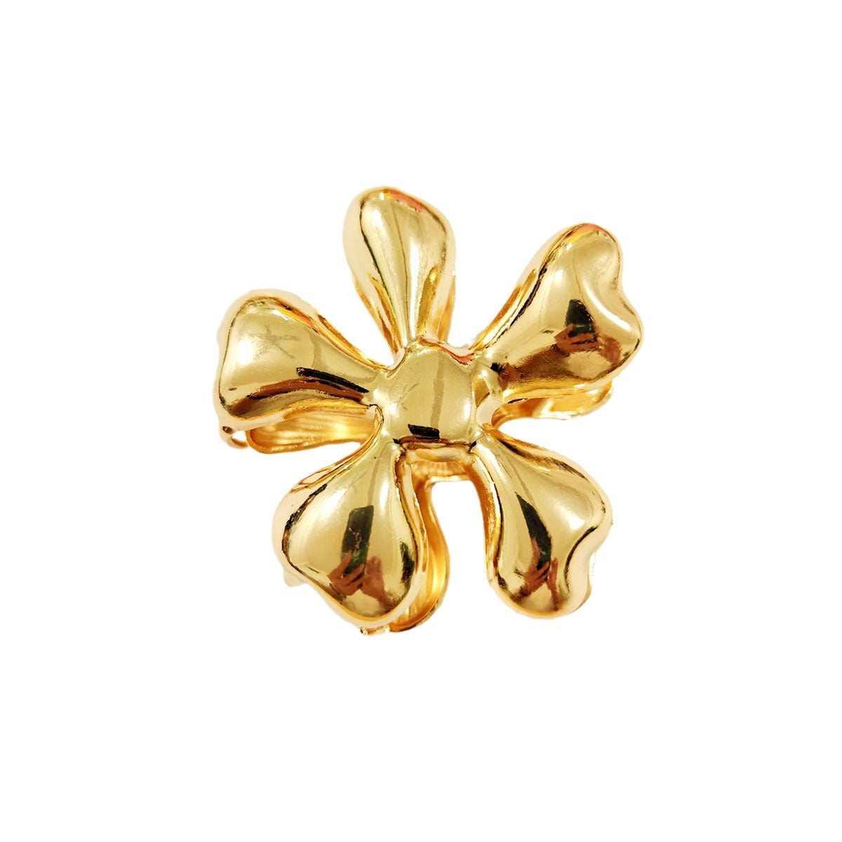 Seashell Metal Hair Claw