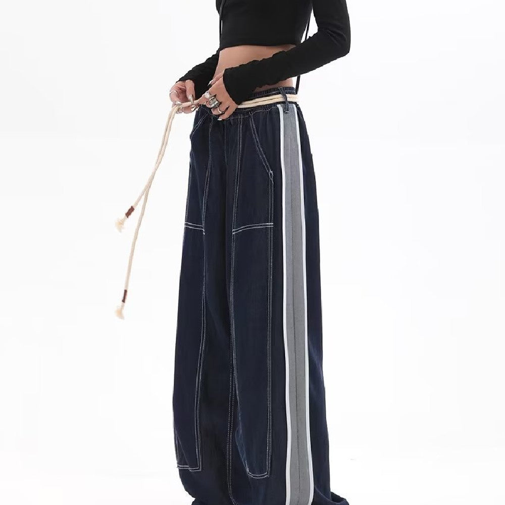 Men's Loose Wide-Leg Trousers