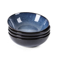 Peacock Blue Ceramic Bowls (Set of 4)