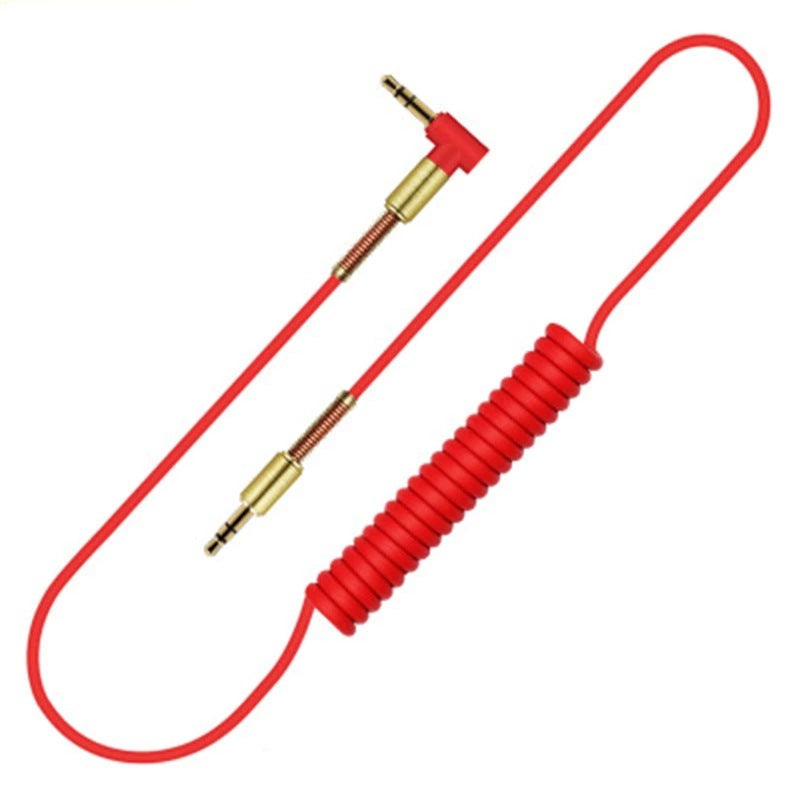 Coiled 3.5 mm Aux Cable