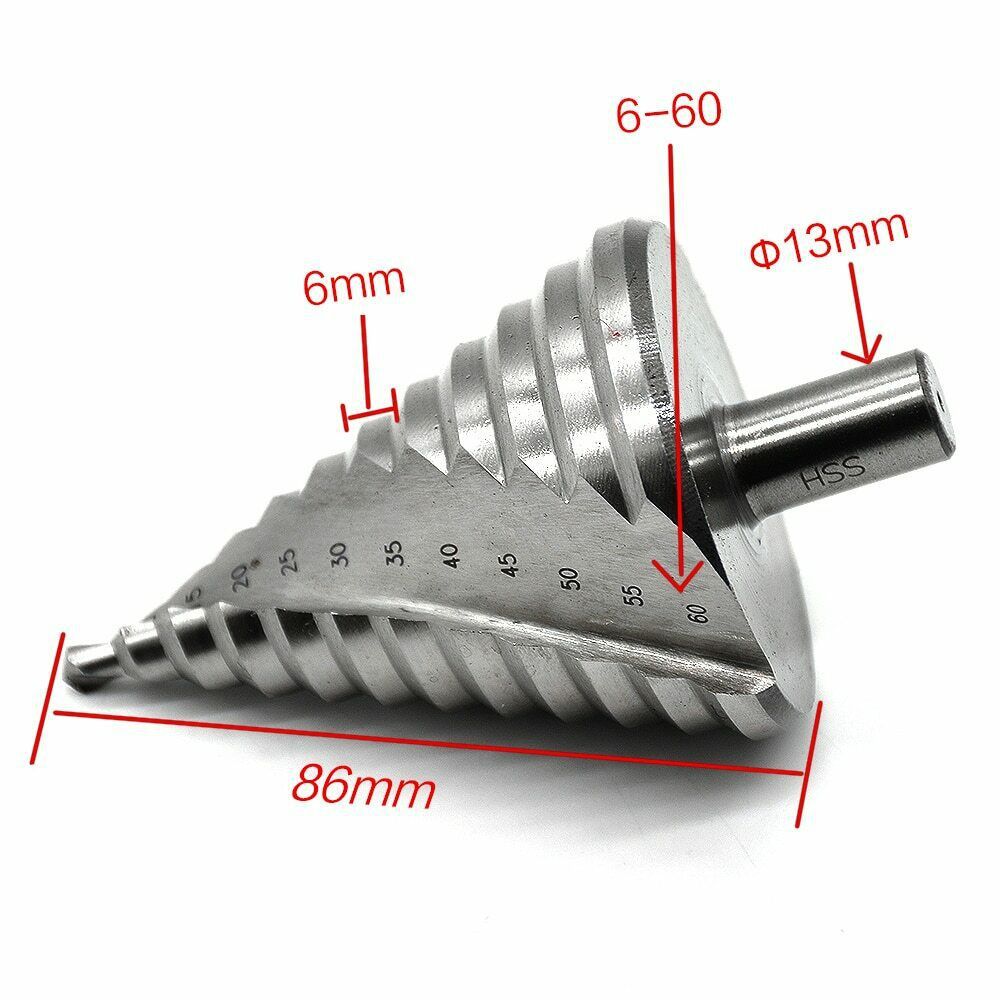 Step Drill Bit (6–60 mm)