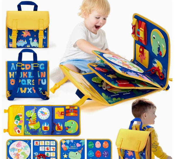 Montessori Felt Busy Book