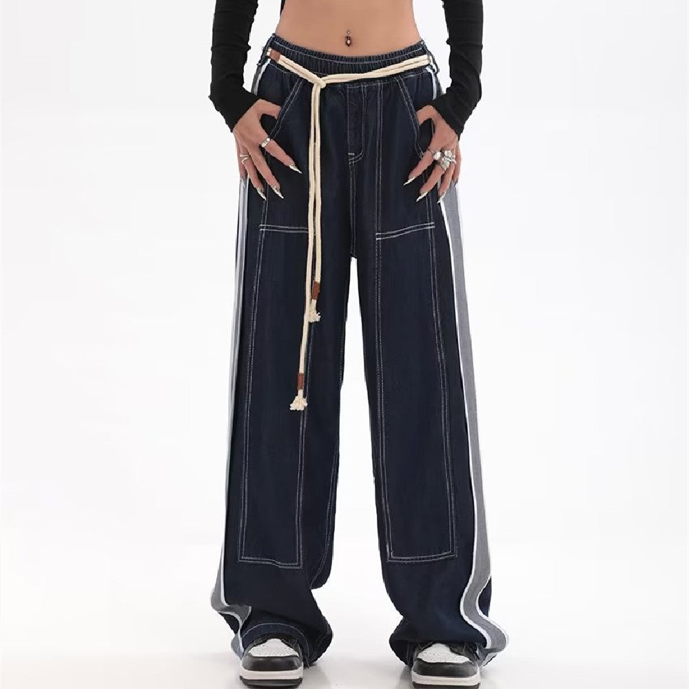 Men's Loose Wide-Leg Trousers