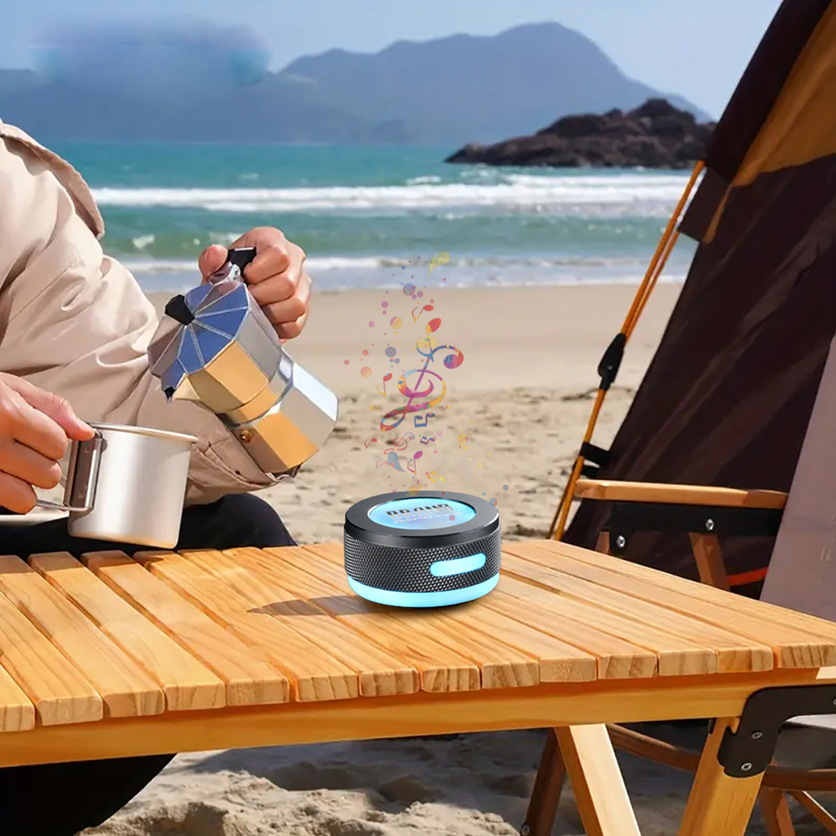 Surface Vibration Bluetooth Speaker