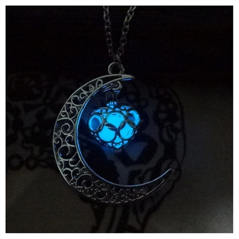 Glow-in-the-Dark Pendant Necklace