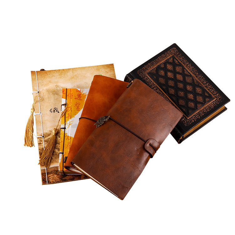 Vintage Faux Leather Notebook