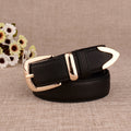 Women's Faux Leather Belt