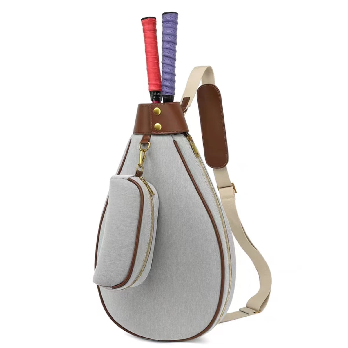 Retro Badminton Shoulder Bag