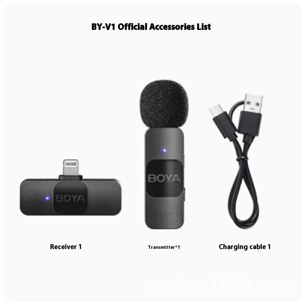 Wireless Clip-On Microphone